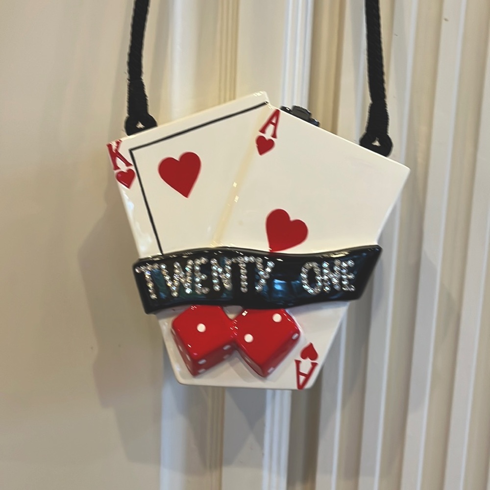 Beautiful Timmy Woods King & Ace 21 Purse